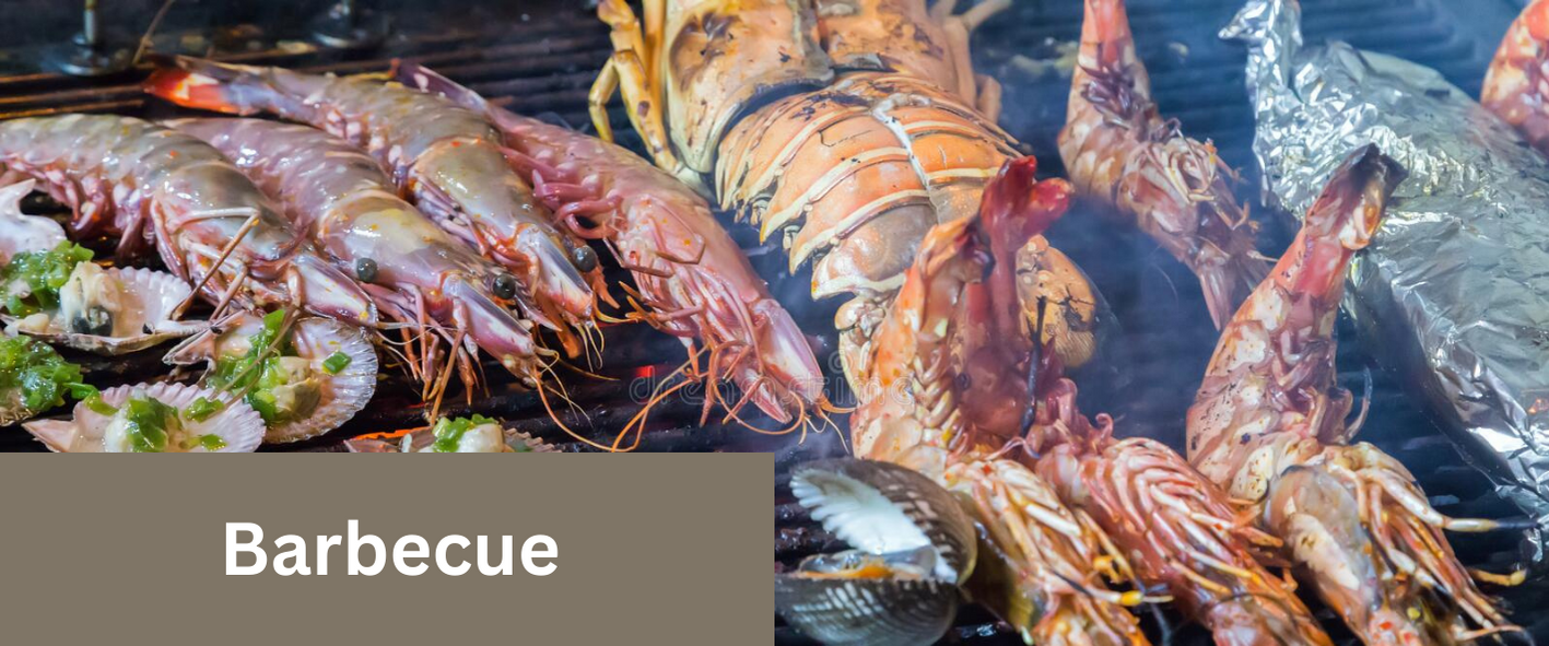 9 a lobster on a table
